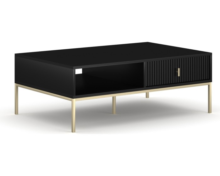 Konferenční stolek Maggiore 104 cm černý/zlatý II