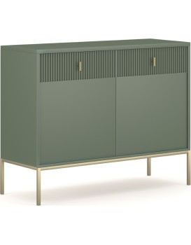 Komoda Maggiore 104,2 cm zelená/zlatá