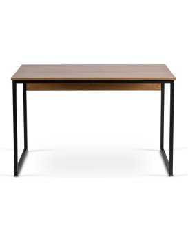 Psací stůl Ross 120 cm dub rustikální/černý