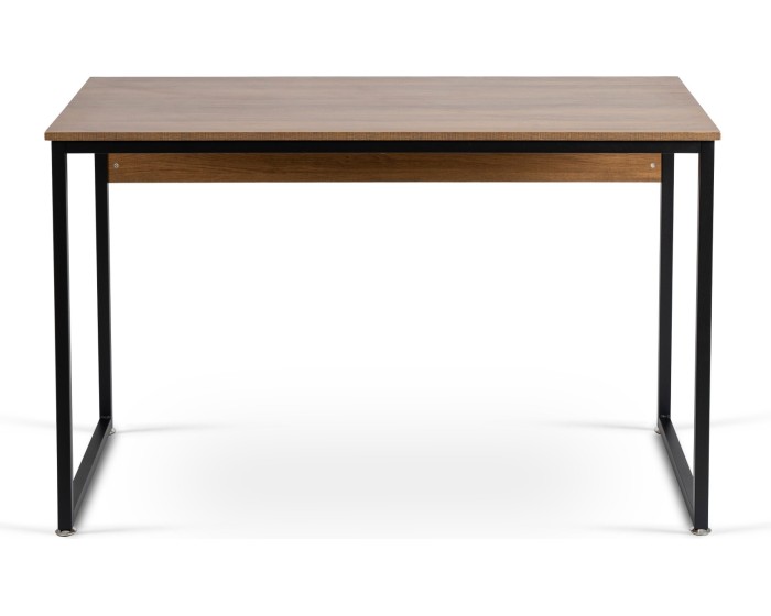 Psací stůl Ross 120 cm dub rustikální/černý