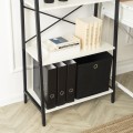 Regál Gia 64 cm bílý/černý