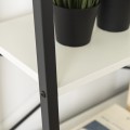 Regál Gia 64 cm bílý/černý
