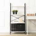 Regál Gia 64 cm bílý/černý