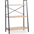 Regál Vior 64 cm dub zlatý/černý