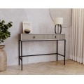 Toaletní stolek Maggiore 104 cm kašmír/černý