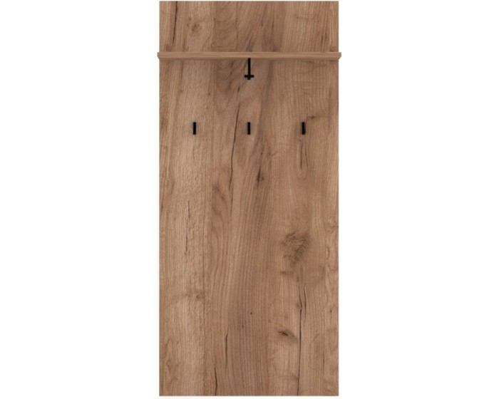 Nástěnný předsíňový věšák Bilbao 63,4 cm dub Craft Tobacco