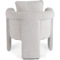 Designové křeslo Gala šedé