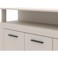 Komoda Luna 190 cm kašmírová