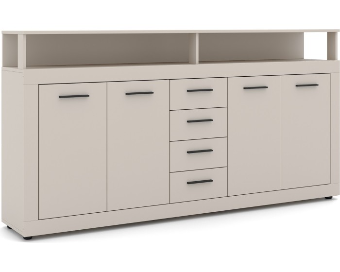 Komoda Luna 190 cm kašmírová