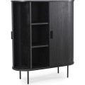 Komoda Trish 100 cm černá
