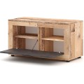 Botník Luna 90 cm dub Matera světlý/šedý