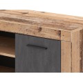 TV stolek Luna 140 cm dub Matera světlý/antracit