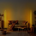 Stojací LED lampa ONLY černá
