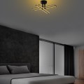 Stropní LED svítidlo EXHAUST černé