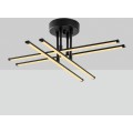 Stropní LED svítidlo EXHAUST černé