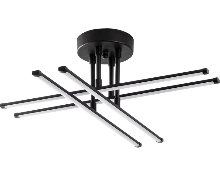Stropní LED svítidlo EXHAUST černé