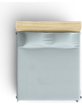 Bavlněný pique přehoz LIGHTY 220x240 cm modrý
