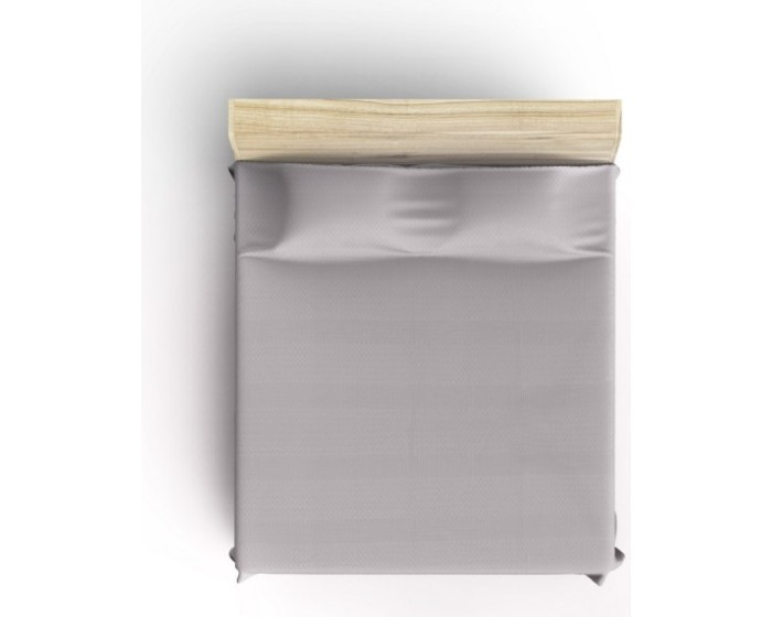 Bavlněný pique přehoz LIGHTY 220x 240 cm světle šedý