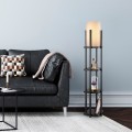 Stojací lampa Nora VI černá mat