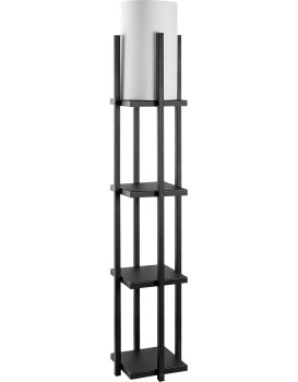 Stojací lampa Nora VI černá mat