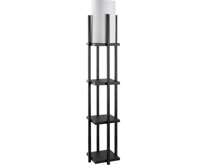 Stojací lampa Nora VI černá mat