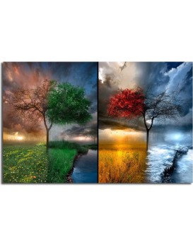 Obraz SEASONS 45x70 cm vícebarevný