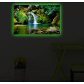 Obraz s LED osvětlením PŘÍRODA 34 45 x 70 cm