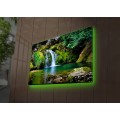 Obraz s LED osvětlením PŘÍRODA 34 45 x 70 cm