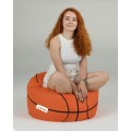 Dětský sedací vak Basketball oranžový