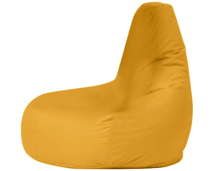 Zahradní sedací vak Drop L žlutý