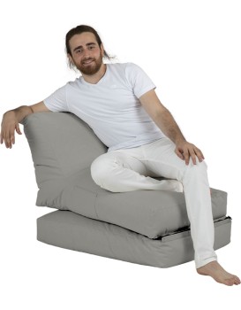 Zahradní sedací vak Siesta Sofa 55/40 cm/ 180/40 cm šedý