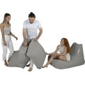 Zahradní sedací vak Siesta Sofa 55/40 cm/ 180/40 cm šedý