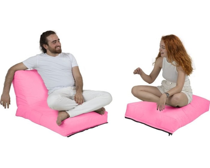 Zahradní sedací vak Siesta Sofa 55/40 cm/ 180/40 cm růžový