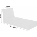 Zahradní sedací vak Siesta Sofa 55/40 cm/ 180/40 cm růžový