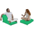 Zahradní sedací vak Siesta Sofa 55/40 cm/ 180/40 cm zelený