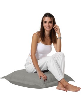 Zahradní sedací vak CUSHION 70x70 cm šedý
