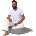 Zahradní sedací vak CUSHION 70x70 cm šedý