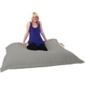 Zahradní sedací vak Cushion 100x100 cm šedý