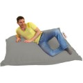 Zahradní sedací vak Cushion 100x100 cm šedý