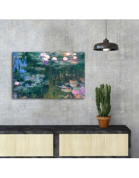 Obraz WATER LILIES od C. MONETA 45x70 cm