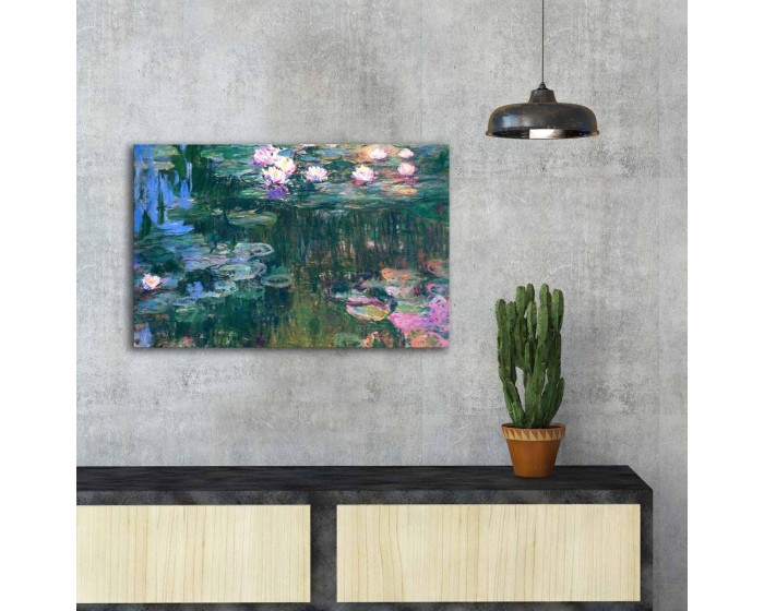 Obraz WATER LILIES od C. MONETA 45x70 cm