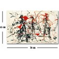 Reprodukce obrazu Jackson Pollock 070 45 x 70 cm