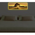 Obraz s led osvětlením Ledda Tree 90x30 cm