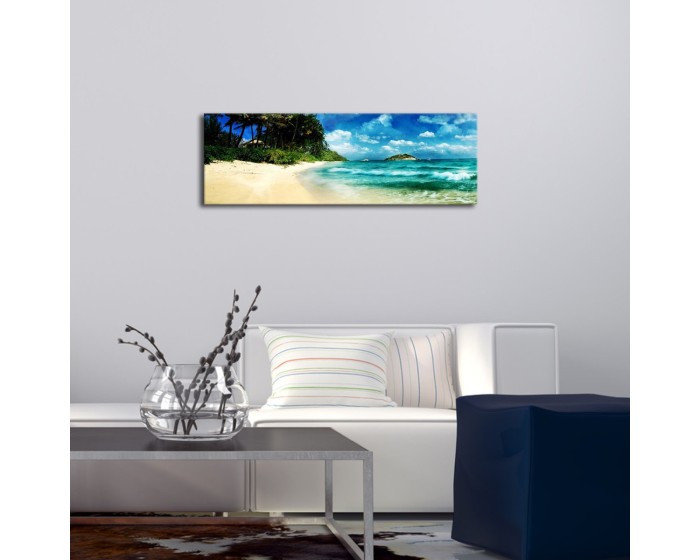 Obraz s LED osvětlením MOŘE 69 30 x 90 cm