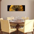 Obraz s led osvětlením Ledda Night 90x30 cm