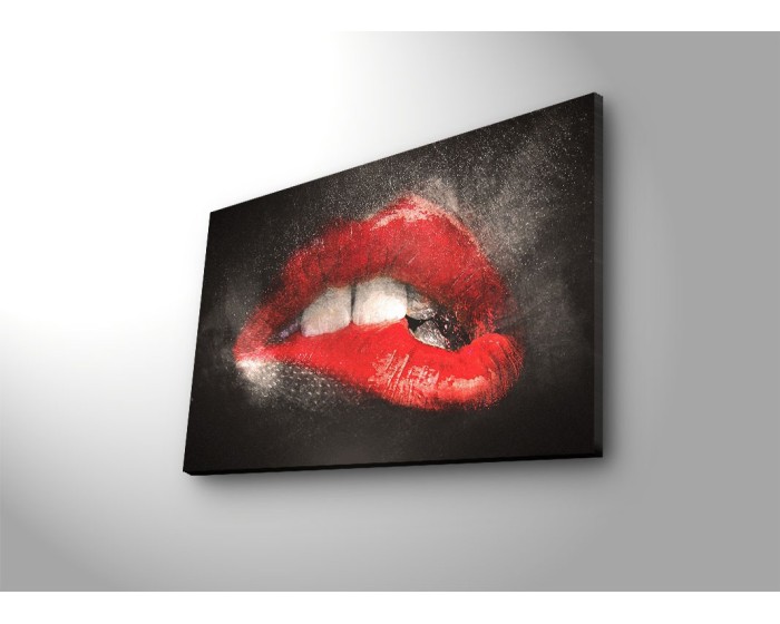 Obraz s LED osvětlením SMYSLNÉ RTY 64 45 x 70 cm