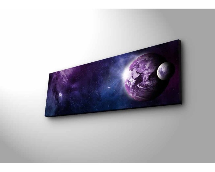 Obraz s LED osvětlením UNIVERSE 30 x 90 cm