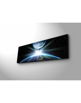 Obraz s LED osvětlením ZÁBLESK VE VESMÍRU 30 x 90 cm