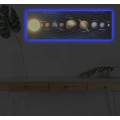 Obraz s led osvětlením Planety 90x30 cm