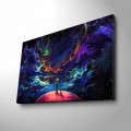 Obraz s led osvětlením Vesmír 70x45 cm